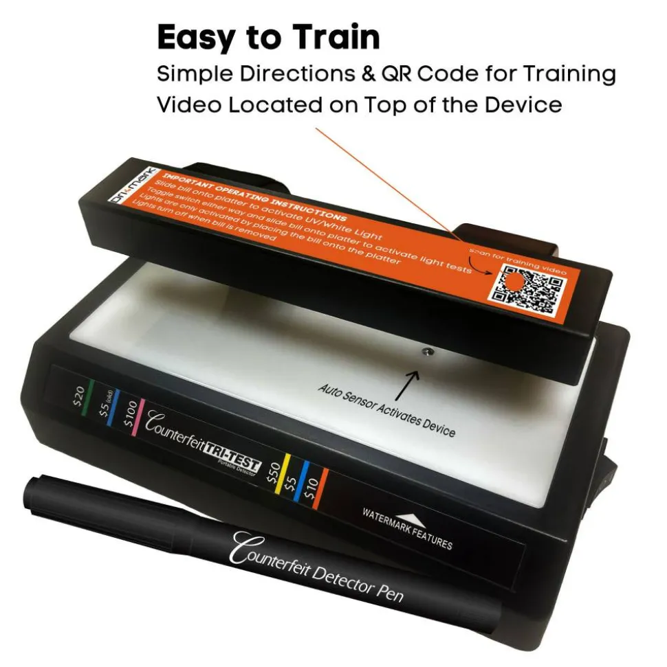 Dri-Mark Tri-Test Ultraviolet Counterfeit Detector