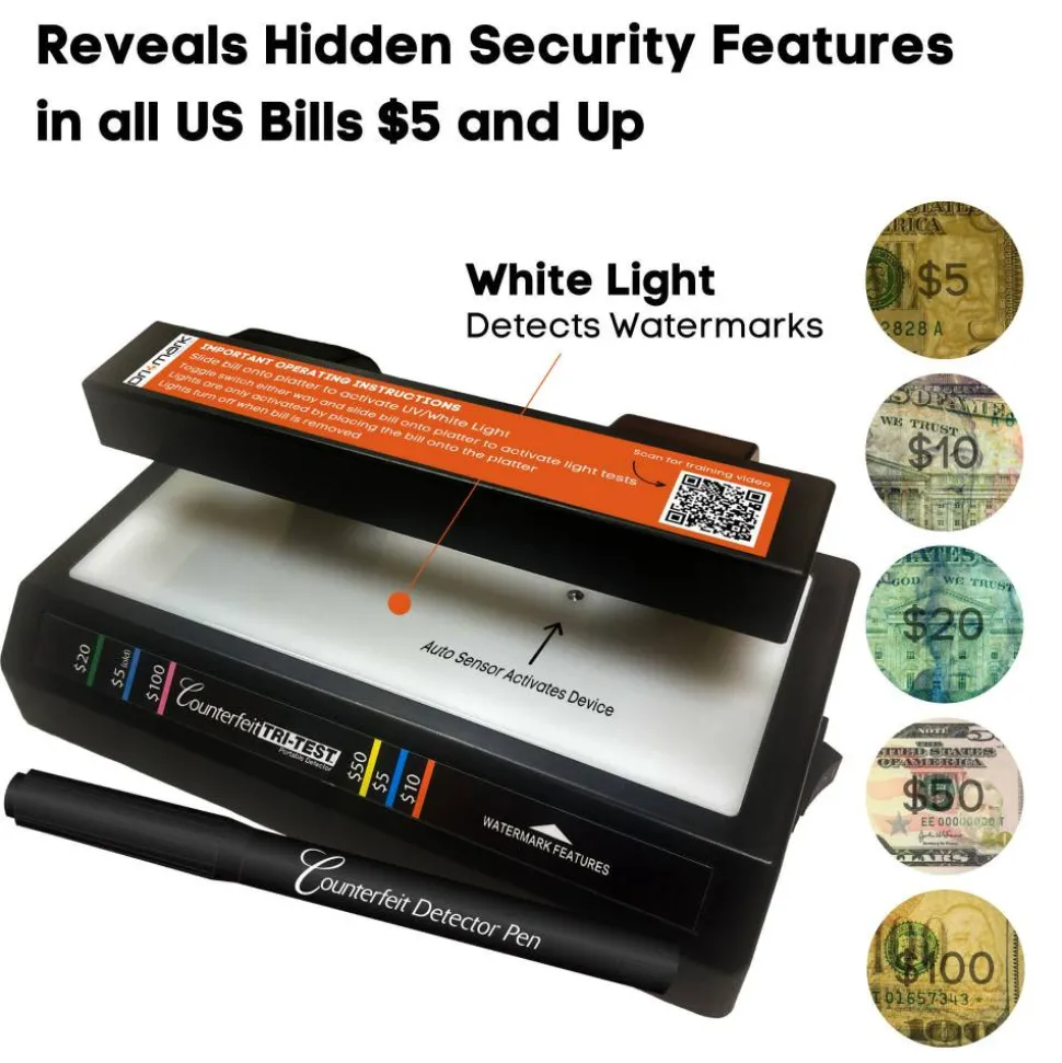 Dri-Mark Tri-Test Ultraviolet Counterfeit Detector
