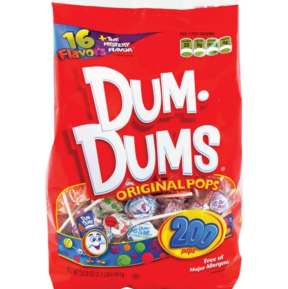 Dum Dum Pops Bag, Pack Of 200