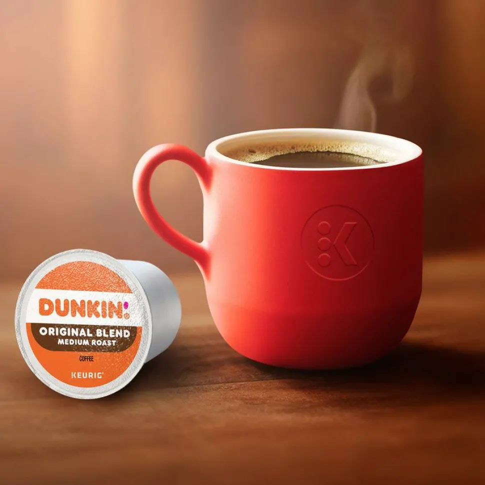 Dunkin' K-Cup Pods, Original Blend, 22/Box