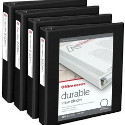 Durable View 3-Ring Binder, 1 1/2