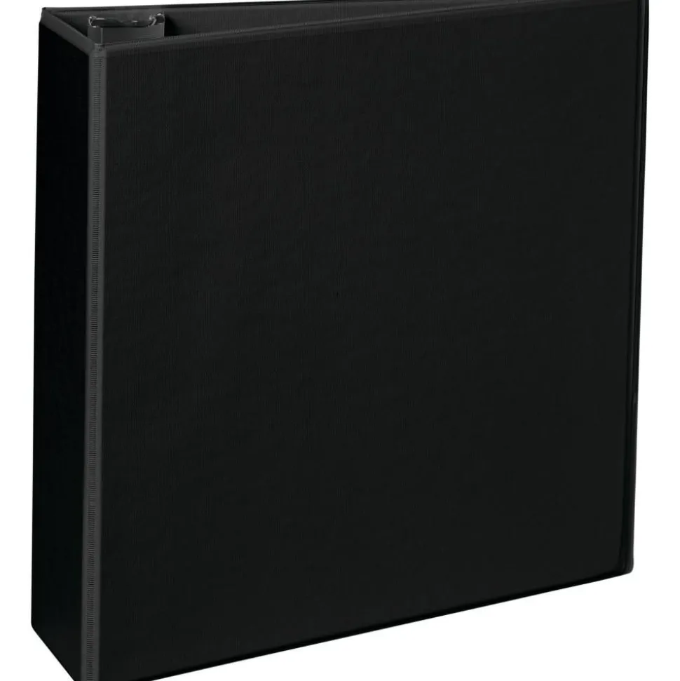 Durable View 3-Ring Binder, 3" Slant Rings, Black