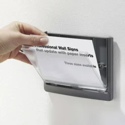 Durable Click Sign, 3'H x 6 3/4