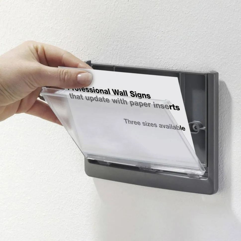 Durable Click Sign, 3'H x 6 3/4"W x 5/8"D