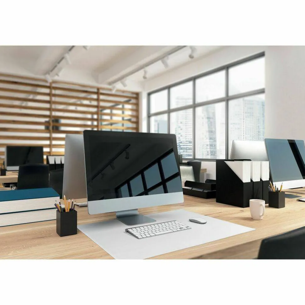 DURABLE Desk Mat 650x500mm Contoured Edges PP