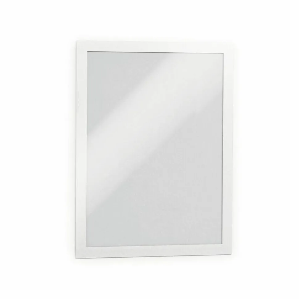 DURABLE DURAFRAME Letter, 8-1/2" x 11" , White - 2 PK