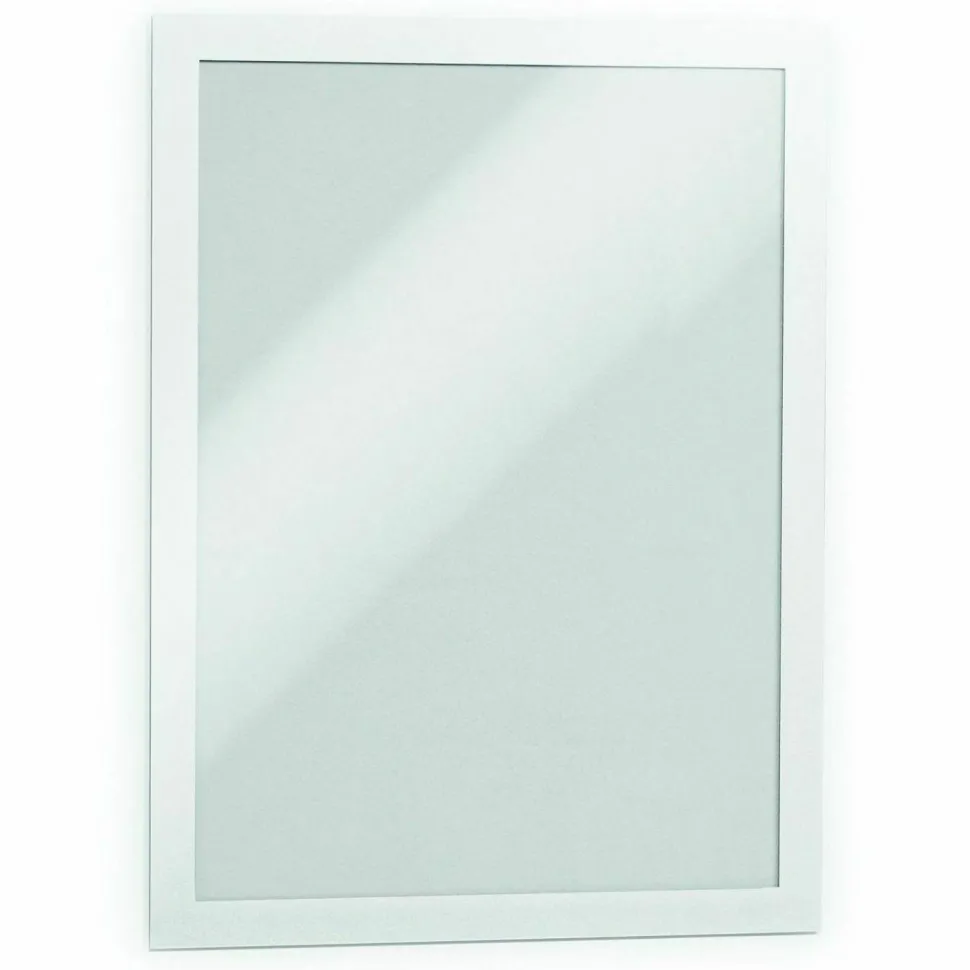 DURABLE DURAFRAME Letter, 8-1/2" x 11" , White - 2 PK