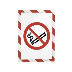 DURABLE DURAFRAME SECURITY Self-Adhesive Magnetic Letter Sign Holder - Holds Letter-Size 8-1/2