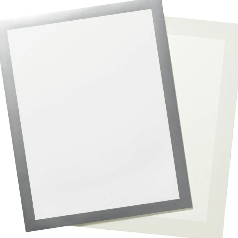 DURABLE DURAFRAME Sign Holders, 12" x 18", Silver, Set Of 2 Holders