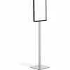DURABLE Info Basic Floor Stand, Tabloid Size, Charcoal Gray