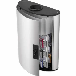 Durable Key Combination 54-Key Locking Aluminum Key Box, 15 3/4