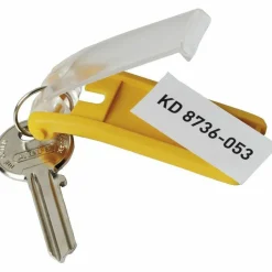 Durable 54-Key Locking Tag-Style Aluminum Key Tag Cabinet, 11