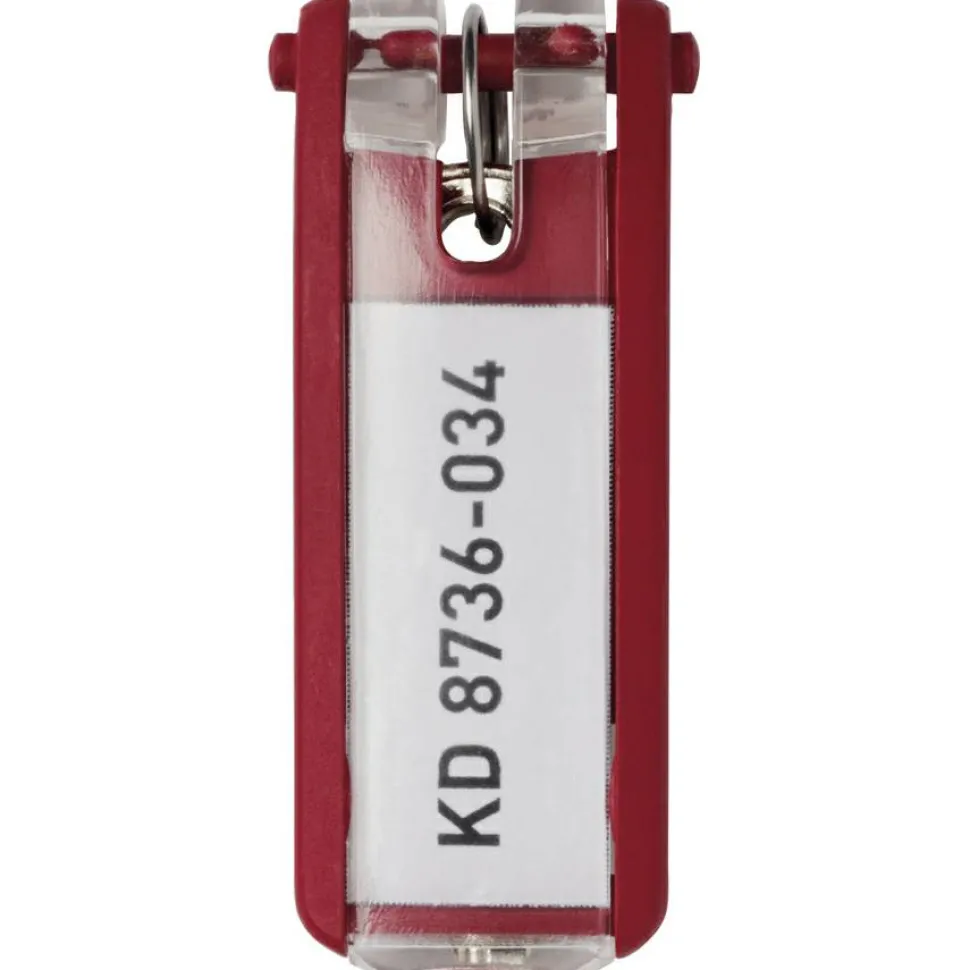 DURABLE Open 24-Key Rack - 8-2/5" W x 14-3/10" H x 1-3/10" D - Gray - Plastic