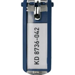 DURABLE Open 24-Key Rack - 8-2/5" W x 14-3/10" H x 1-3/10" D - Gray - Plastic