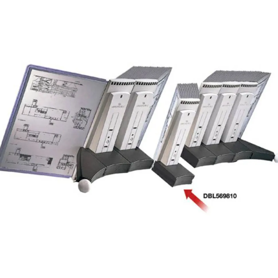 Durable Sherpa Desk Extension Set, Gray