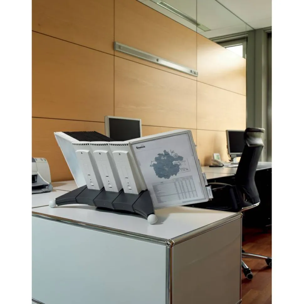 Durable Sherpa Desk Extension Set, Gray