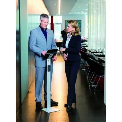 DURABLE TABLET HOLDER Floor Stand - Stands up to 47.5 Inches Tall ( - 893223