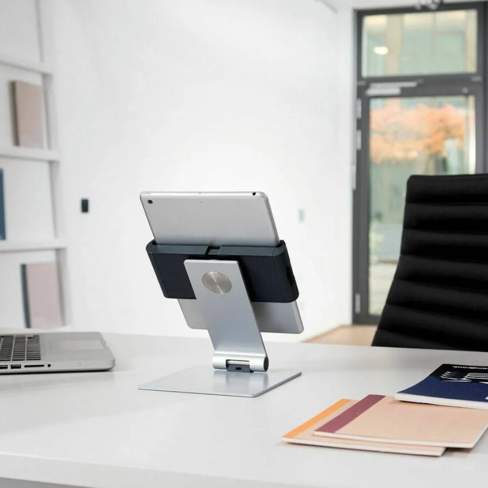 DURABLE Tablet Holder TABLE - Desktop stand for tablet - from 7" to 13" - silver