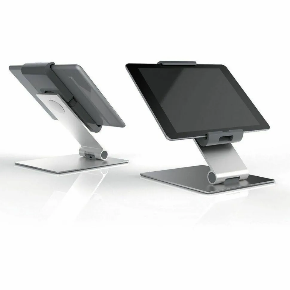 DURABLE Tablet Holder TABLE - Desktop stand for tablet - from 7" to 13" - silver