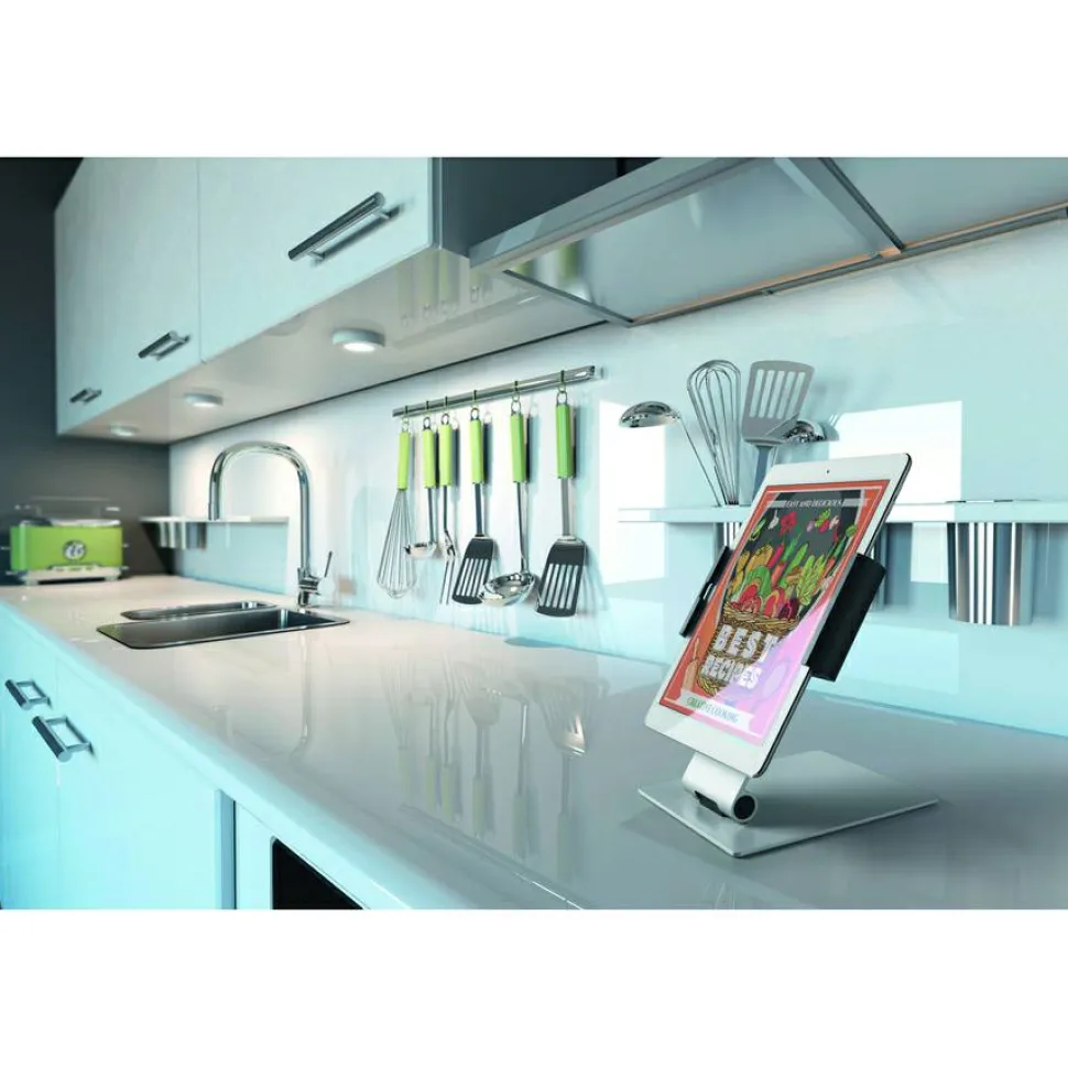 DURABLE Tablet Holder TABLE - Desktop stand for tablet - from 7" to 13" - silver