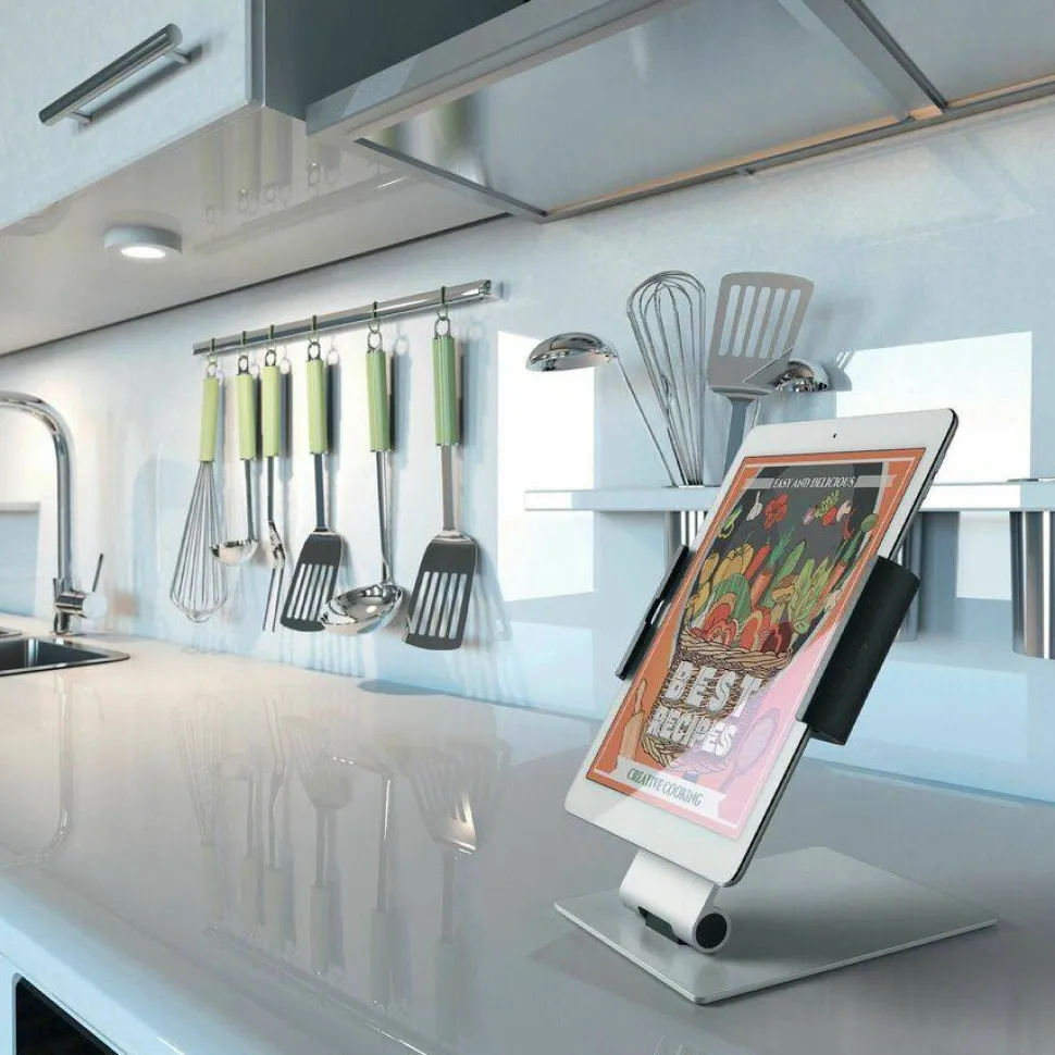 DURABLE Tablet Holder TABLE - Desktop stand for tablet - from 7" to 13" - silver