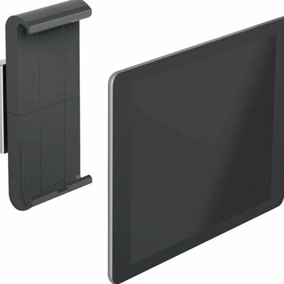 DURABLE TABLET HOLDER WALL - Bracket - for tablet - aluminum, ABS plastic - silver - screen size: 7"-13" - wall-mountable