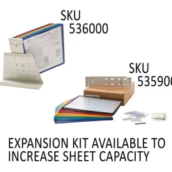 Durable Vario Desk System, Assorted Colors