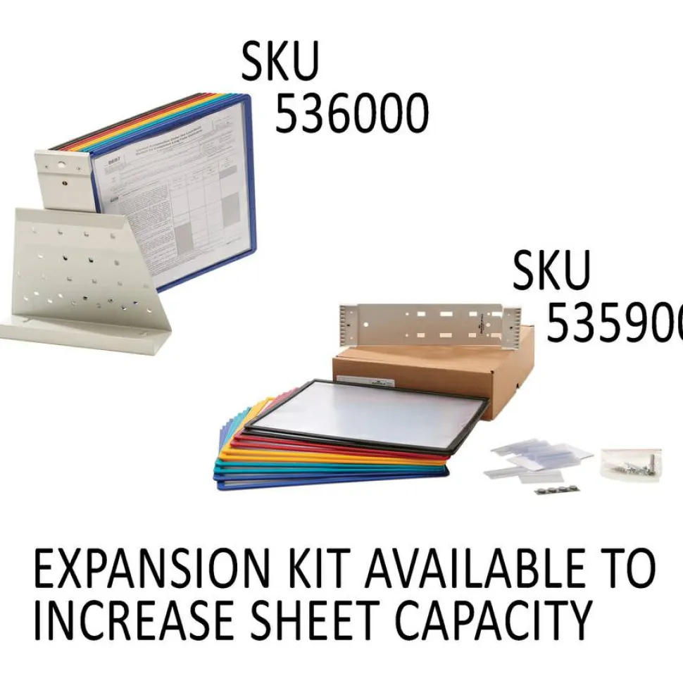 Durable Vario Desk System, Assorted Colors