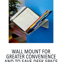Durable Vario Wall And Desk Replacement Sleeves, Assorted Colors