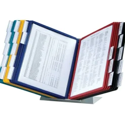 Durable Vario Wall And Desk Replacement Sleeves, Assorted Colors