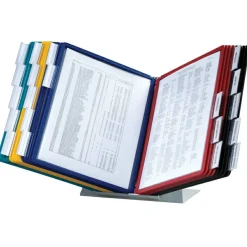 Durable Vario Wall And Desk Replacement Sleeves, Assorted Colors