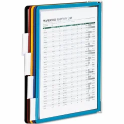 Durable VARIO Wall Reference System, 5 Panels, Letter, Asst. Borders and Panels
