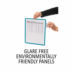 Durable VARIO Wall Reference System, 5 Panels, Letter, Asst. Borders and Panels