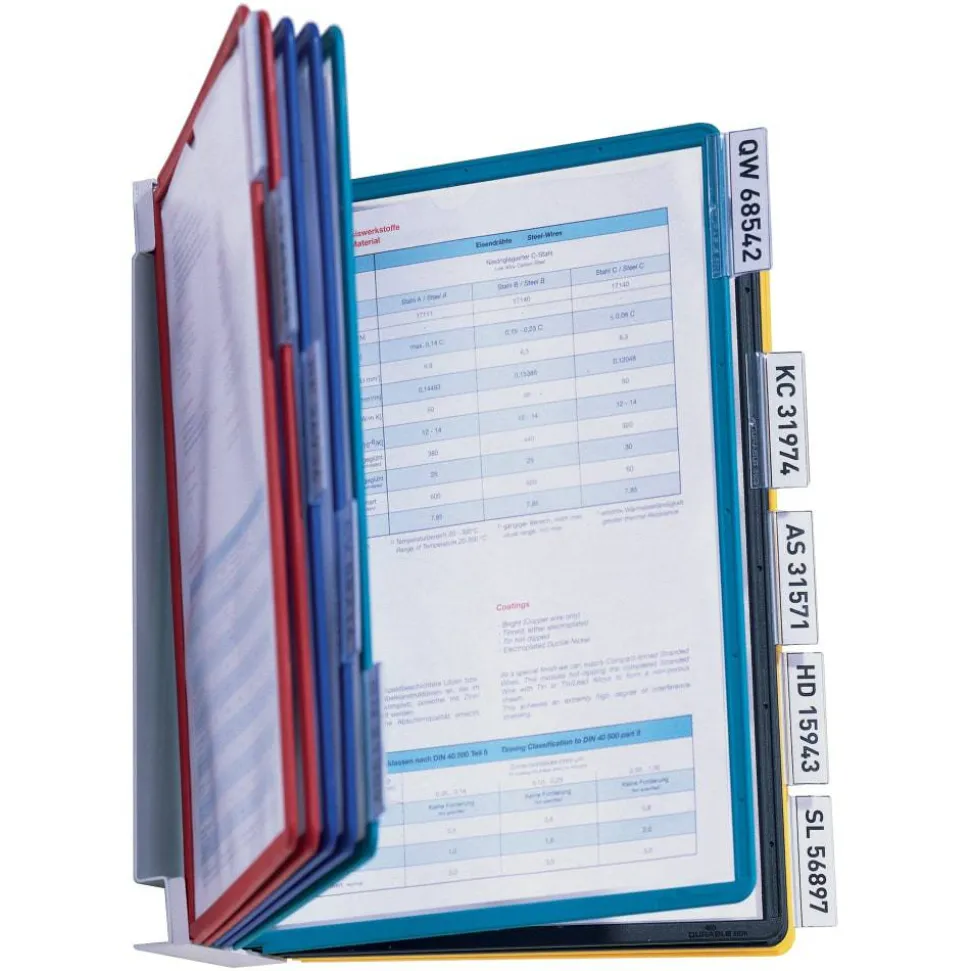 Durable Vario Wall System, Assorted Colors