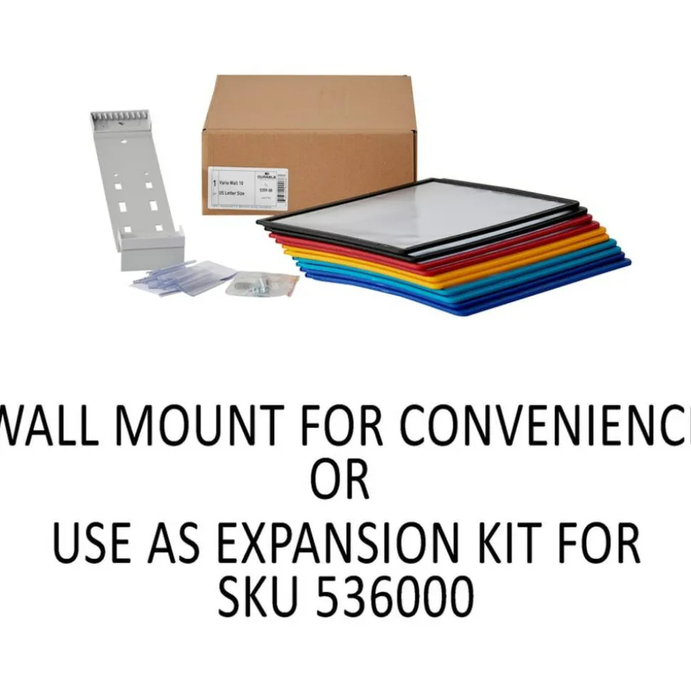 Durable Vario Wall System, Assorted Colors