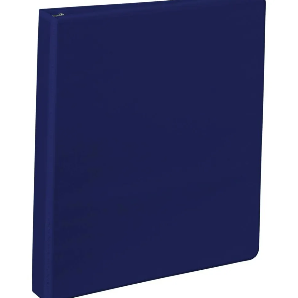 Durable View 3-Ring Binder, 1" D-Rings, Blue