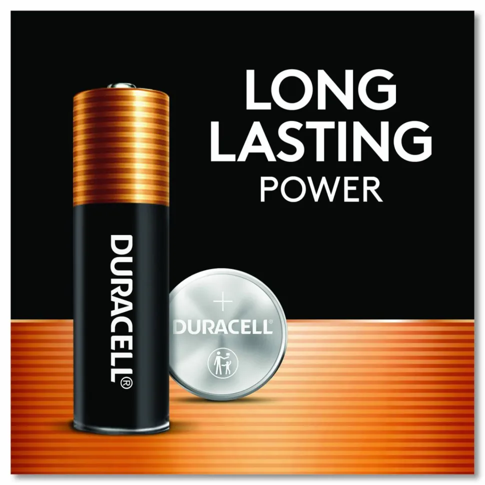 Duracell Button Cell Battery, 303/357, 1.5V, 3/Pack