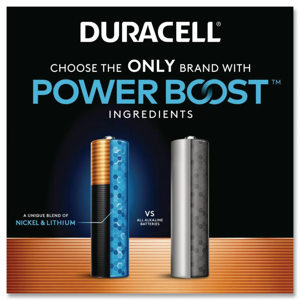 Duracell Coppertop AA Alkaline Batteries, Pack of 24