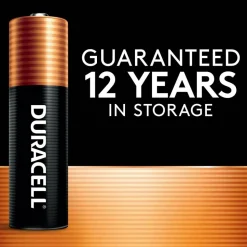 Duracell Coppertop AA Alkaline Batteries, Pack of 6