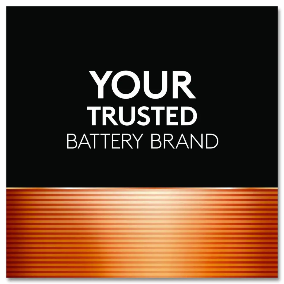 Duracell Coppertop Alkaline D Batteries, 12/Box