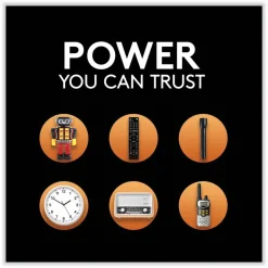 Duracell CopperTop Alkaline 9V Batteries, 12/Box
