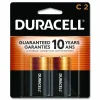 Duracell Coppertop Alkaline C Batteries, 2/Pack
