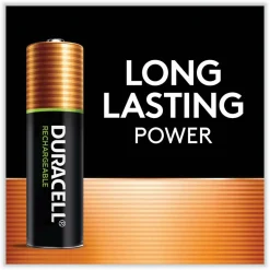 Duracell ION SPEED 1000 Advanced Charger, For AA and AAA, Includes 4 AA NiMH Batteries