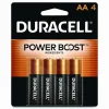 Duracell POWER BOOST Coppertop Alkaline AA Batteries, 224/Carton