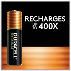 Duracell StayCharged Rechargeable AAA Batteries, Pack Of 4