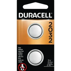 Duracell 2032 3V Lithium Coin Batteries, Pack of 2