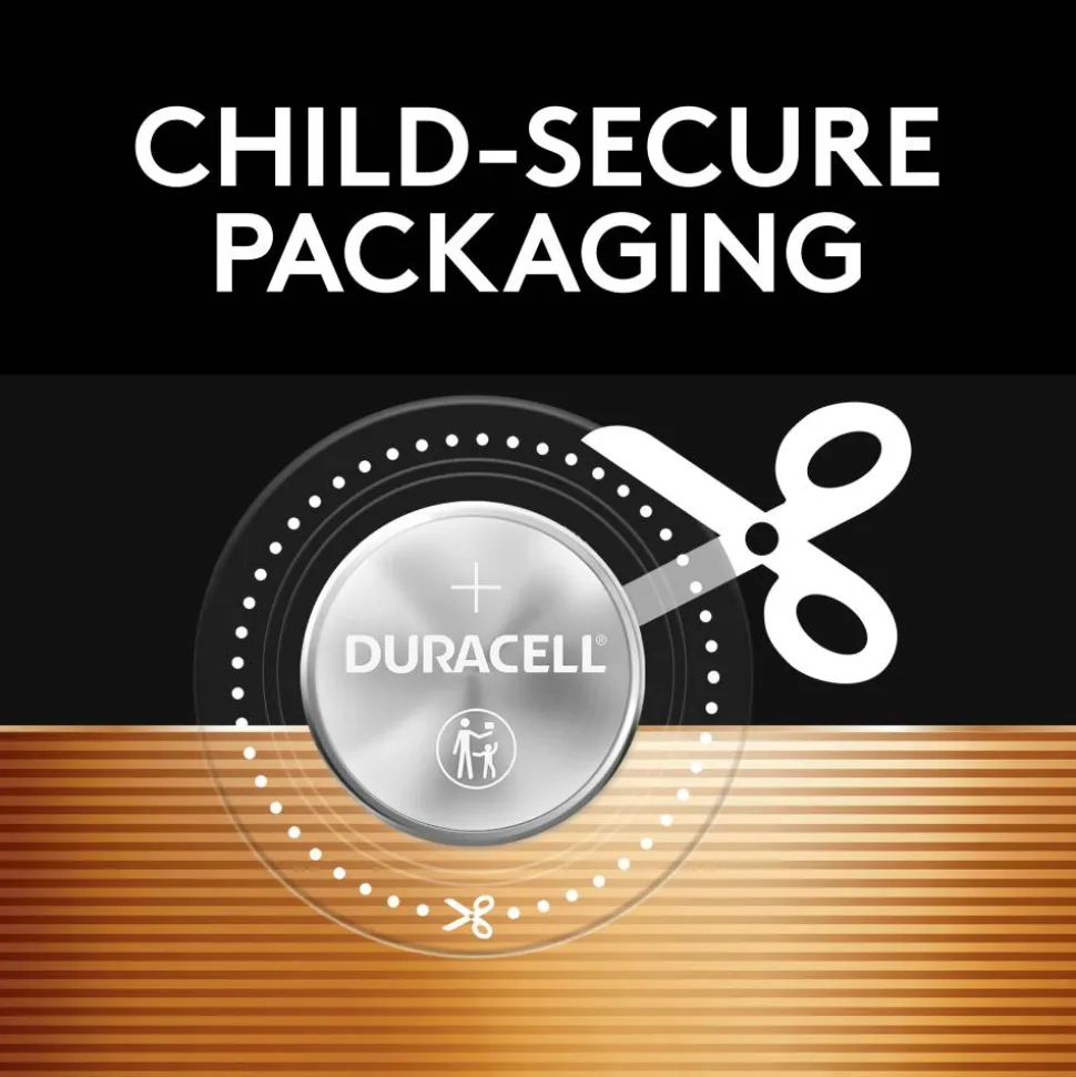 Duracell 2032 3V Lithium Coin Batteries, Pack of 4