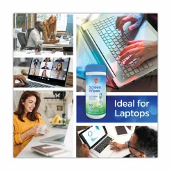 Dust Off Antistatic Monitor Wipes, Pack Of 80