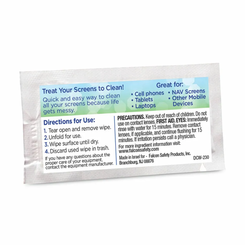 Dust-Off Antistatic Monitor Wipes, Pack Of 200
