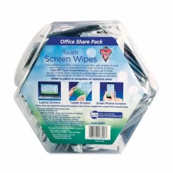 Dust-Off Antistatic Monitor Wipes, Pack Of 200
